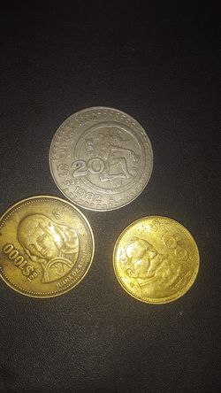 Monedas mexicans de colection