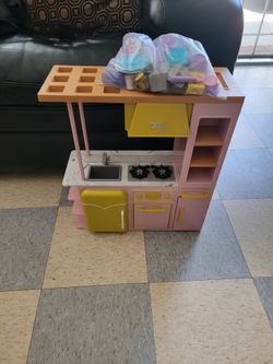 Snall Kitchen Play for America Doll