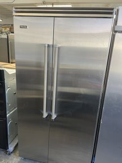 New Viking 42” Built In side By Side Refrigerator 2025 Model. 