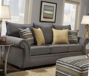 New Grey Sofa! Other saves on couch and Loveseat set sectional deals here