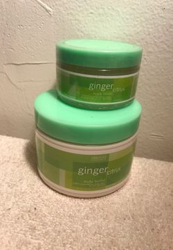 GINGER CITRUS BODY BUTTER AND SUGAR SCRUB