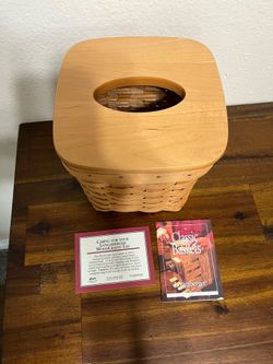 New Longaberger Tissue Box Cover