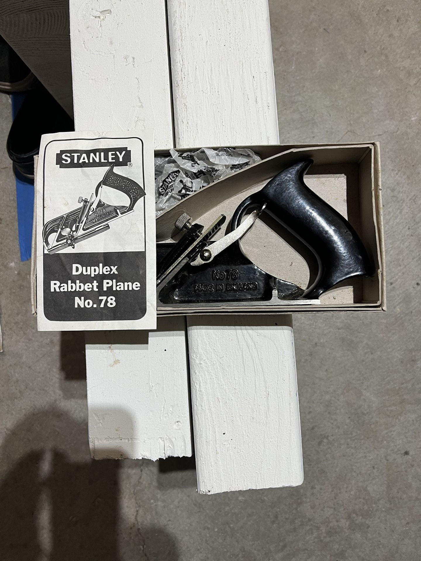 Stanley Duplex Rabbet Plane # 78