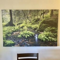🌿 Large Forest Canvas Wall Art