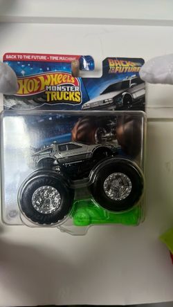 Hot Wheels Monster Trucks Back to the Future Time Machine