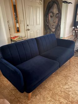Mid century modern couch/daybed