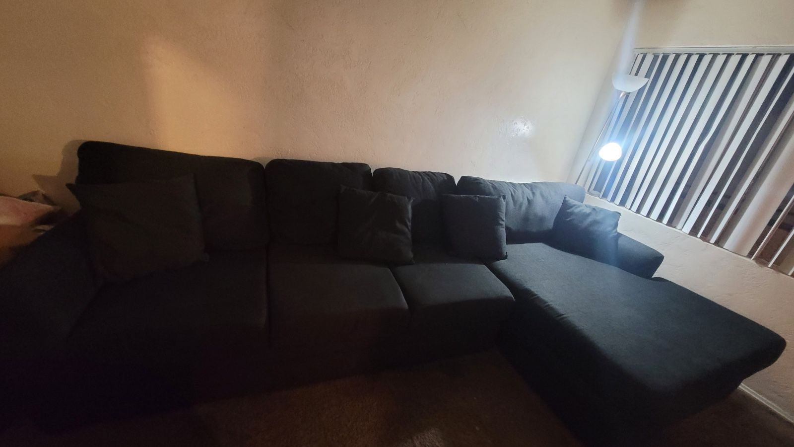 Black Sectional Sofa