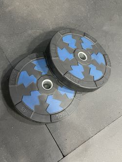 PREMIUM INTERLOCKING BUMPER PLATES 45lb (PAIR)