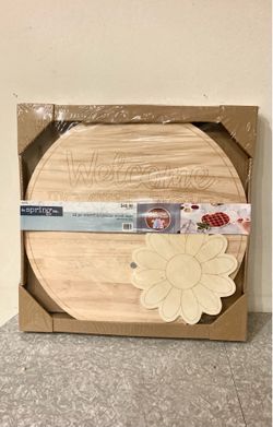 Large Wood “Welcome To Our Home” Sign With 11 Interchangeable holiday Signs