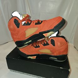 Nike Air Jordan 5 Retro 'Dunk on Mars' sneaker size # 9.5M