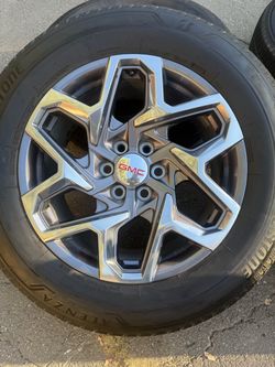 20” GMC wheels and tires