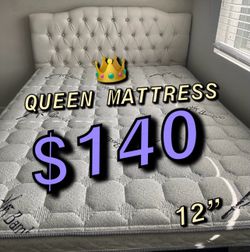 New Queen mattress only $140