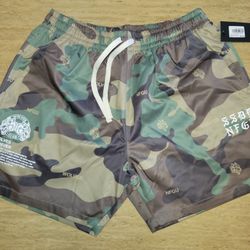 AMAZING PREMIUM HEAVYWEIGHT DARC SPORT CAMO SHORTS SIZE MEDIUM 