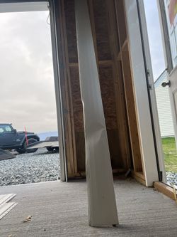 6 Pieces 6 By 10 Roof Drip Edge 3 Ft From End Is Bend Can Still Use