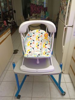 FISHER-PRICE DELUXE TAKE ALONG SWING AND SEAT