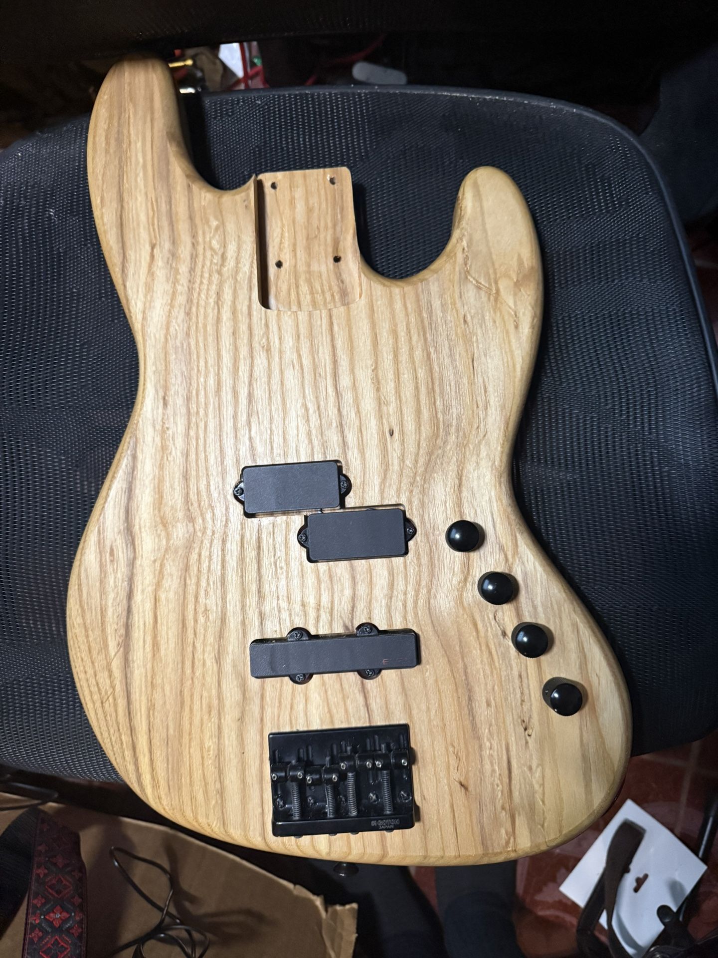 Loaded Ash Precision Jazz Bass Body