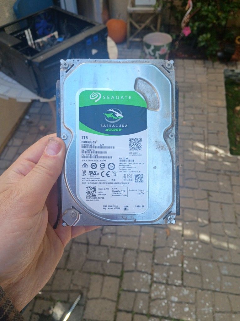 Seagate Barracuda 1tb Hard Drive