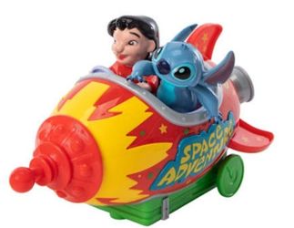 New Disney Lilo & Stitch Space Adventure Spacecraft Toy w/ Wired Remote