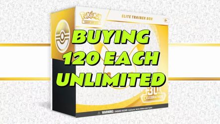BUYING POKEMON 30th ETBS UNLIMITED