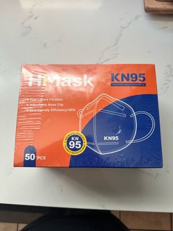 HiMask KN95 Foldable Protective Masks 50-Pack