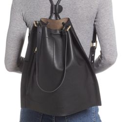 Allsaints Alpha Leather Backpack