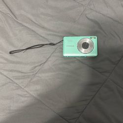 Mint Green Digital Camera