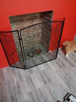 Fireplace gate