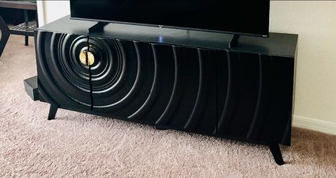 Modrest Giza Modern Black Sideboard