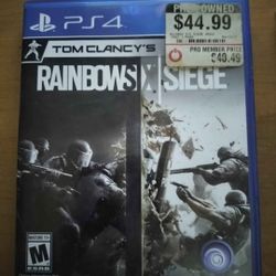 Rainbow Six Siege For PS4 
