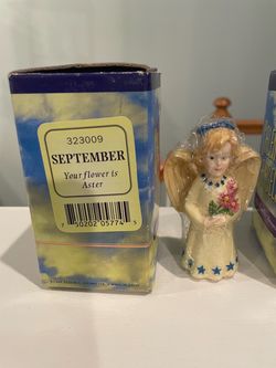 NEW Vintage Possible Dreams Calendar Angels with Boxes - March, April, September