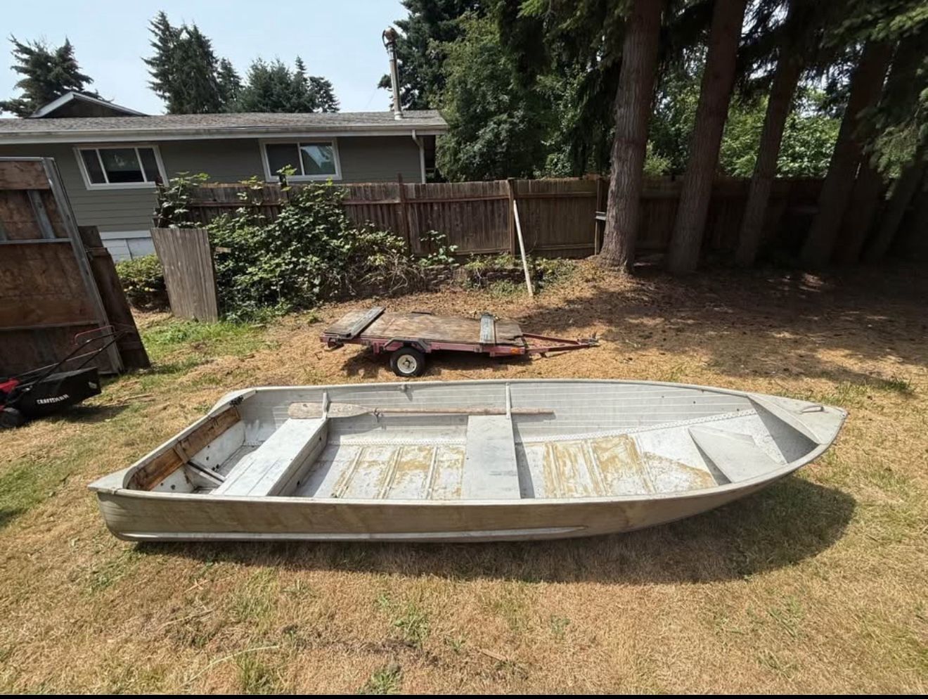 14ft Jon Boat w/ Trailer