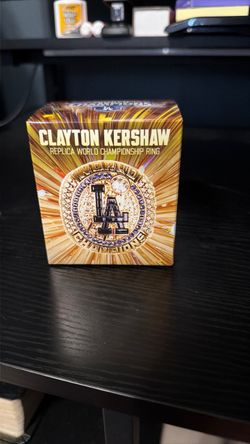 Dodgers Kershaw Ring