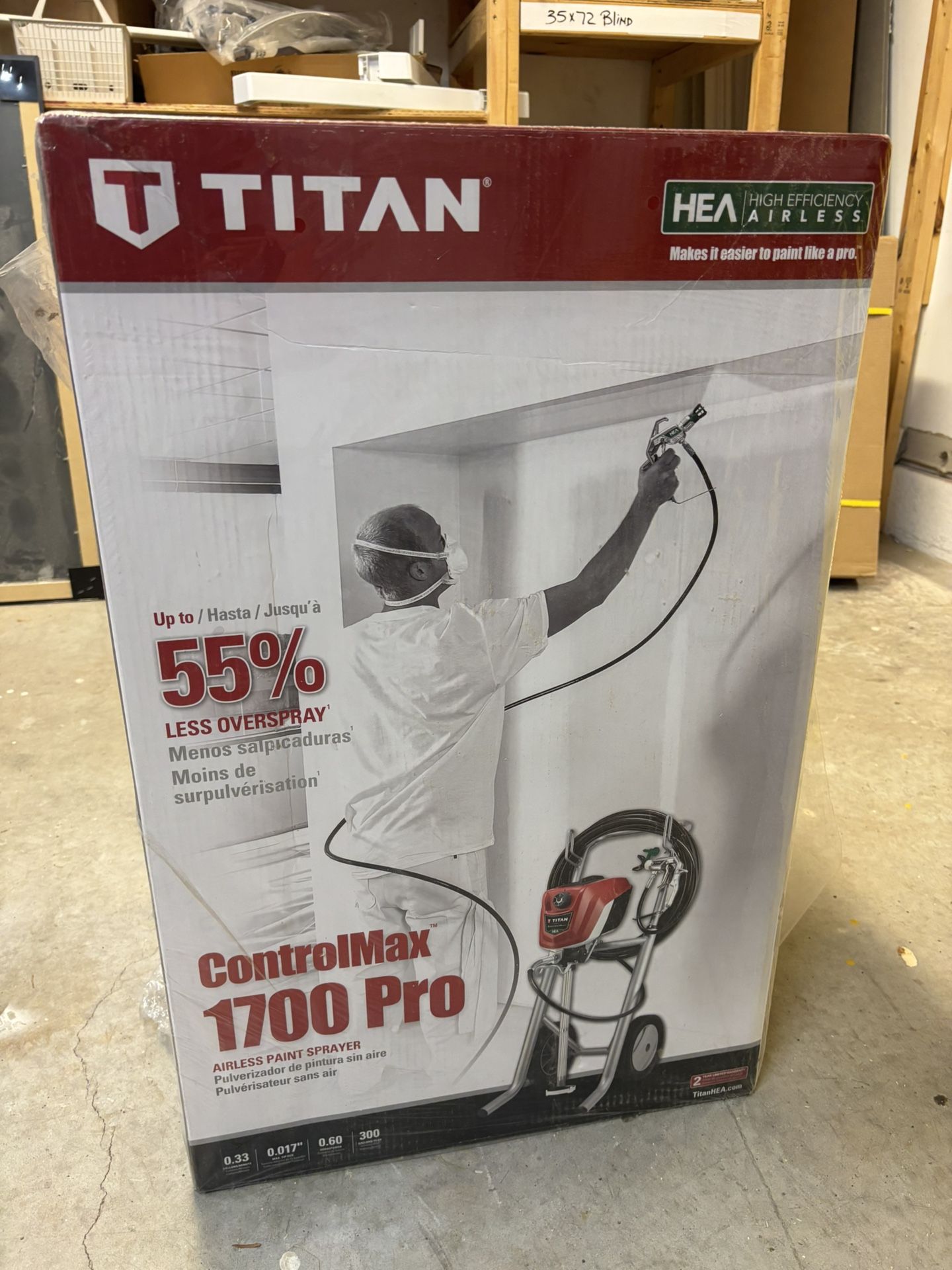 New In Box Air Sprayer