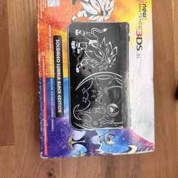 New Nintendo 3DS XL Solgaleo Lunala Black Edition 