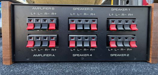 Speaker Selector with Volume Control 4 Zones