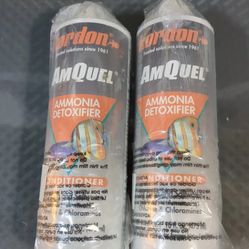 3 pack of Kordon AmQuel Plus Aquarium Water Conditioner - Instantly Detoxifies Ammonia, Nitrite, Nitrate, and Chlorine Remover for Freshwater & Saltwa