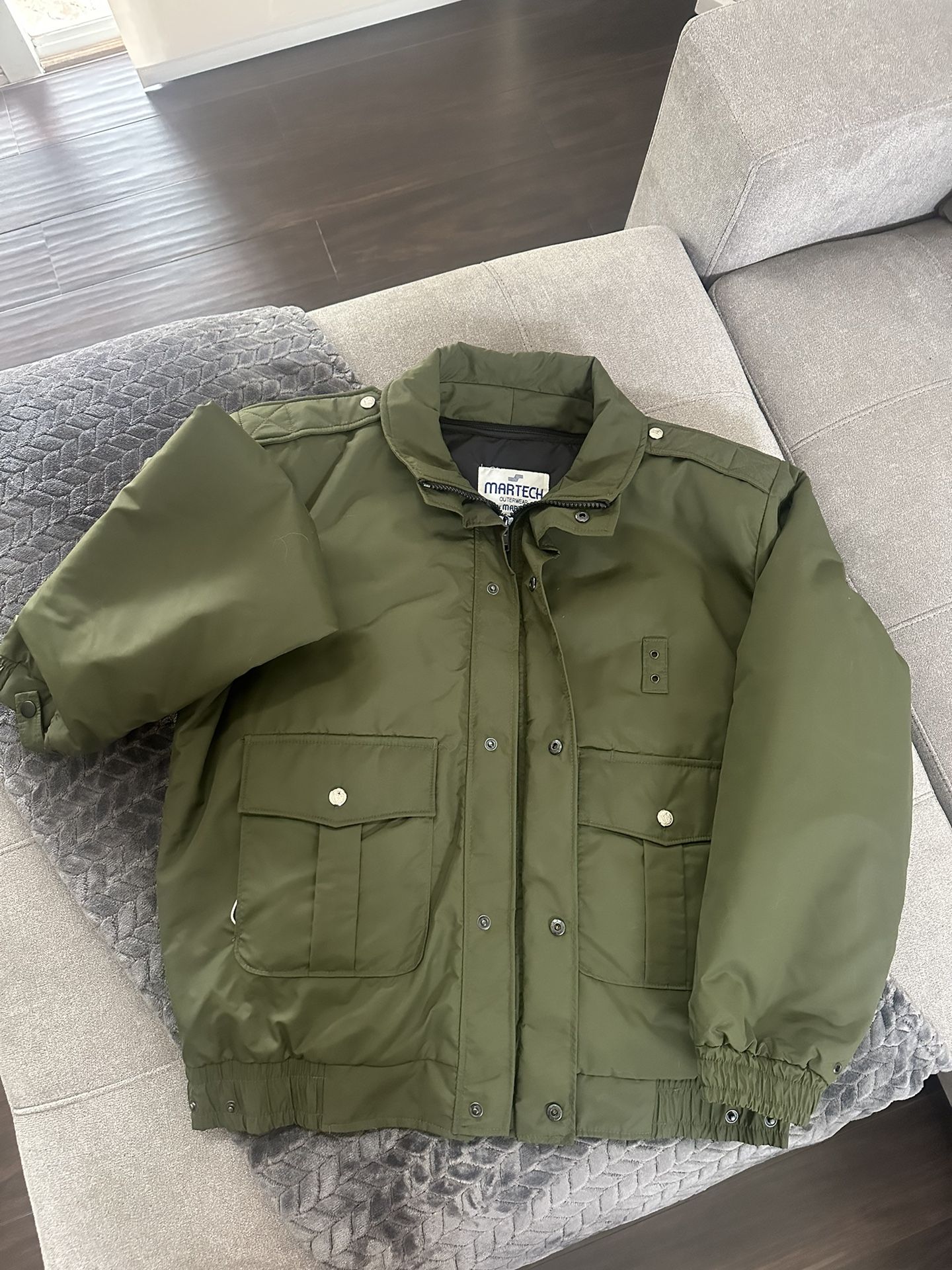 Men MARTECH Outerwear Green Size L Thinsulated WeatherTech Jacket