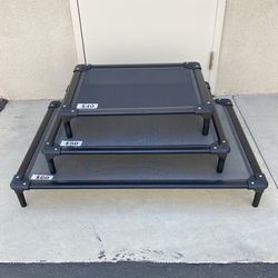 (New) Heavy-Duty Raised Dog Bed Cot (Medium $40, Large $50, X-Large $60) Elevated Pet Bed Indoor Outdoor