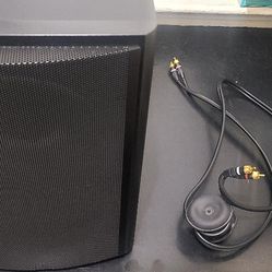 Canton Powered AS 22 Subwoofer (Black)