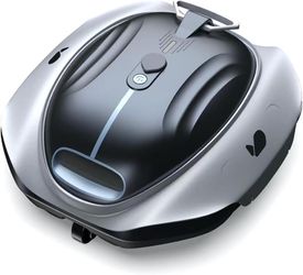 Cordless Robotic Pool Vacuum - Powerful Suction, Auto-Parking,90-Min Runtime