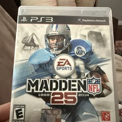 Madden NFL 25 PS3 Game 