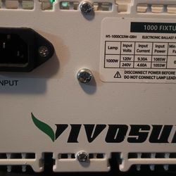 1000 Watt Hps Grow Light W/Ballaast