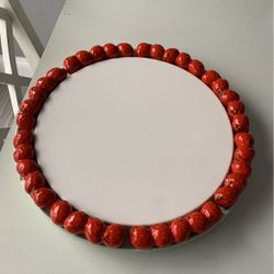 Vintage Shefford Strawberry Pie Plate