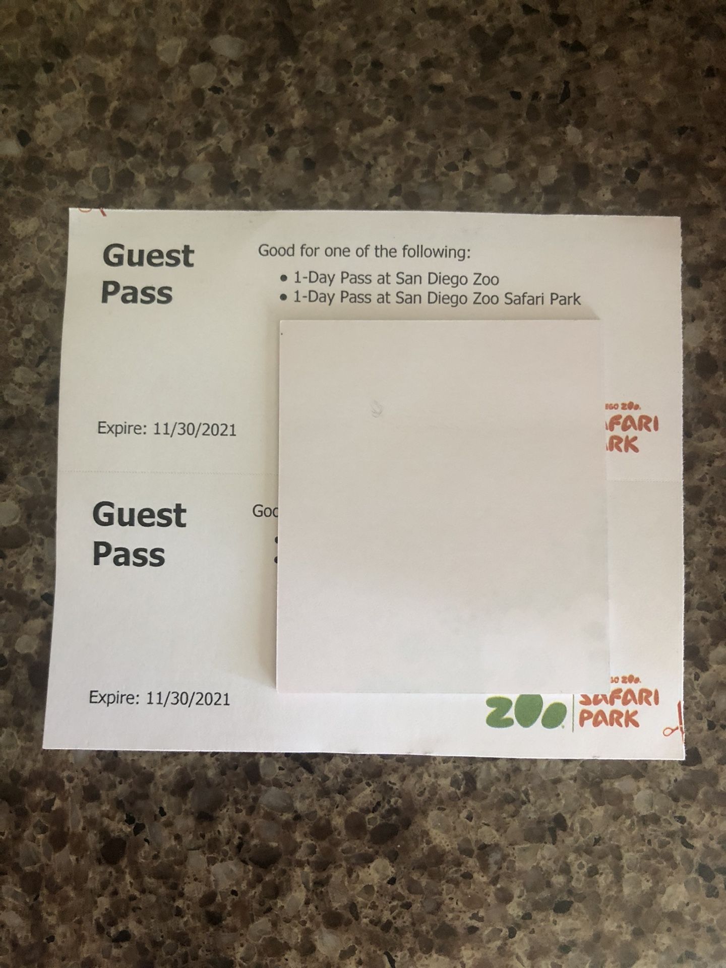 Zoo/safari Park Tickets 