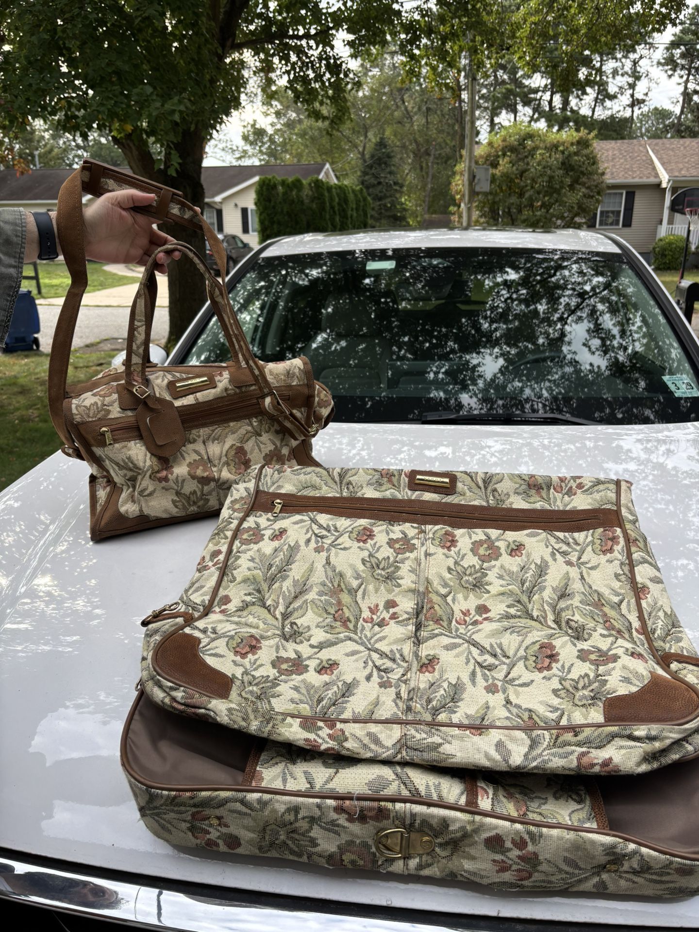 Garment Bag And Carry On