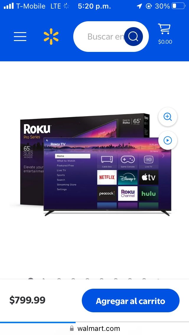 65 Inch Roku