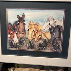 Lisa Rammussen Print With Double Autographed 