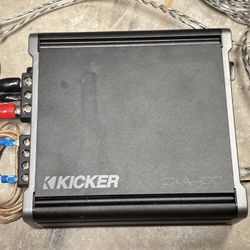Like New Kicker Amp CXA 400.1 READ