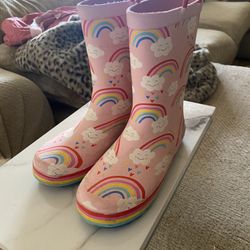 Girls Rain Boots Size 3