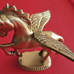 Vintage Brass Pegasus 